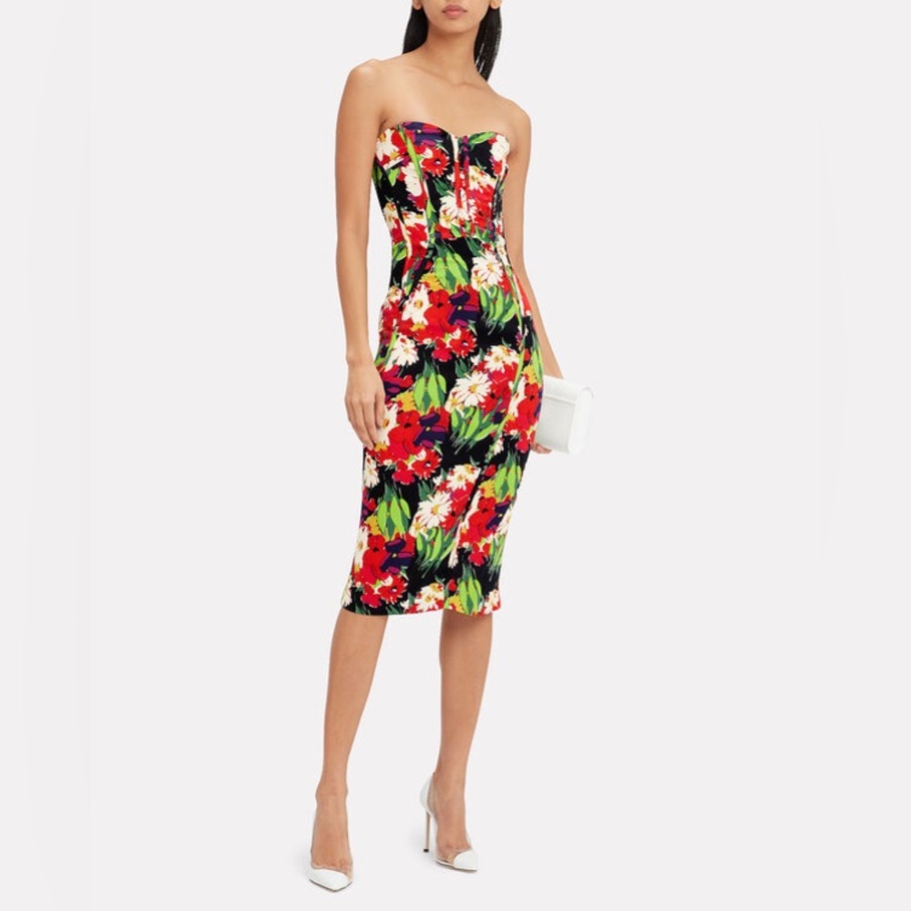 VERONICA BEARD
Saffron Bustier Midi Dress size 0